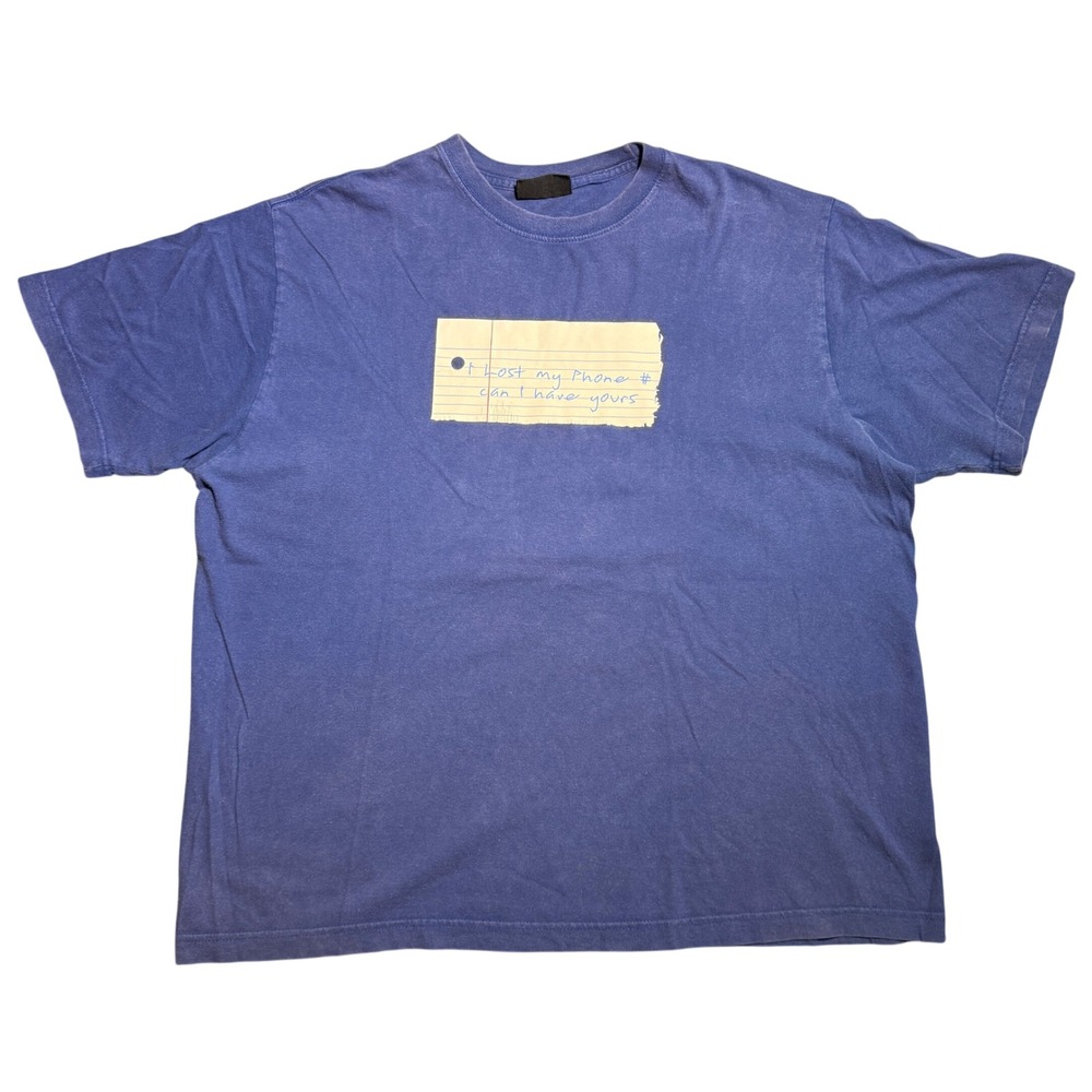 Vintage No Boundaries Funny Quote T-Shirt‎ XL